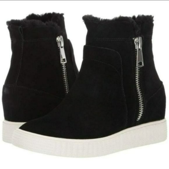 STEVEN By Steve Madden Bamby Wedge Sneakers-7 - Picture 4 of 5